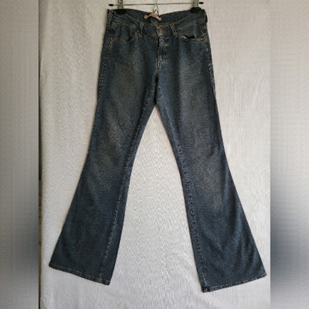 Nwot Y2K 2010's  Mavi Marie Super Low Rise Flare Jeans Boho